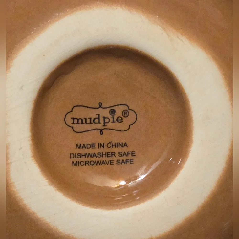 Mud Pie Guac On Brown Mini Bowl